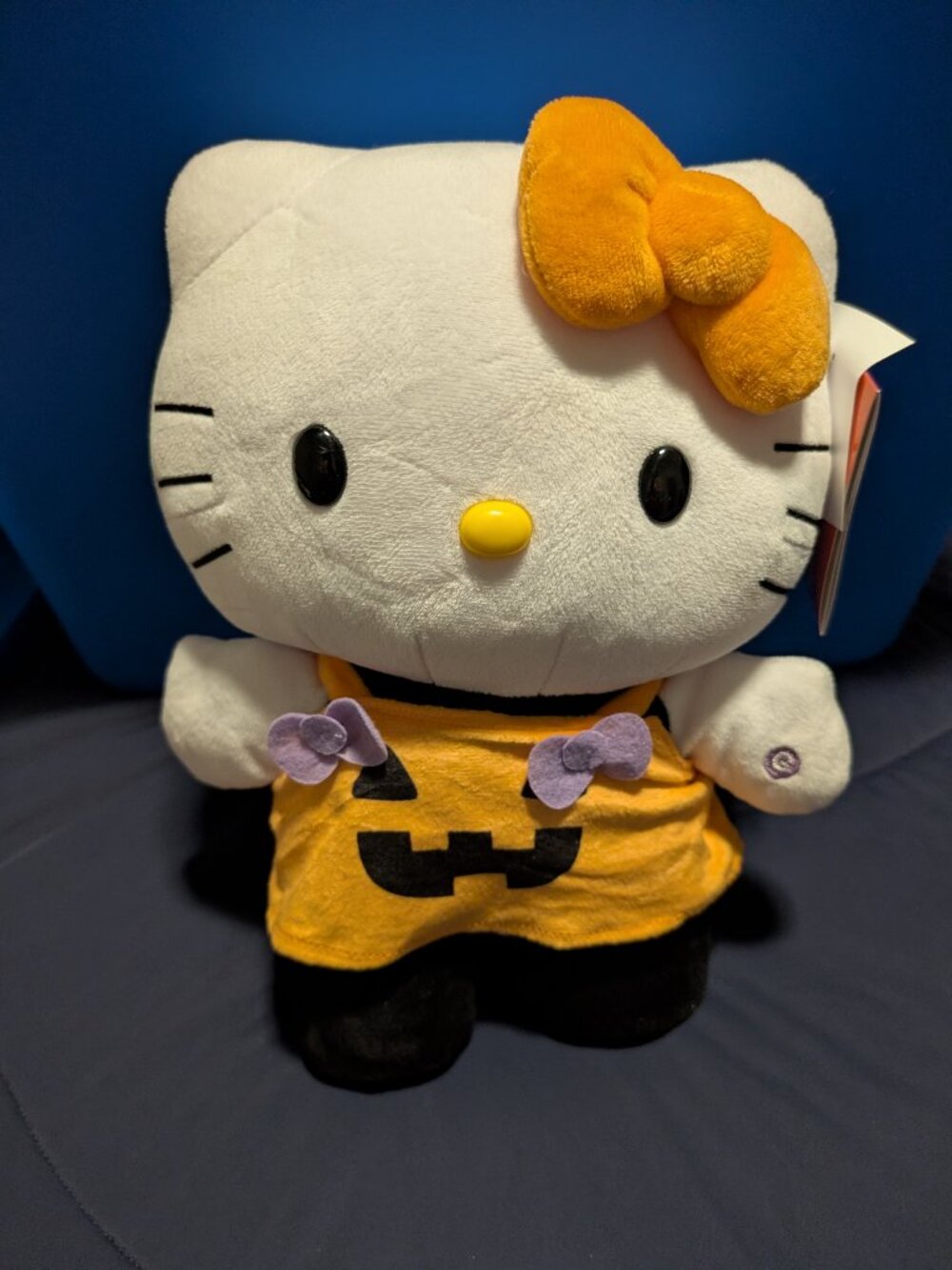 Hello Kitty Halloween Pumpkin Animated Plush Side Stepper Musical Dancing New